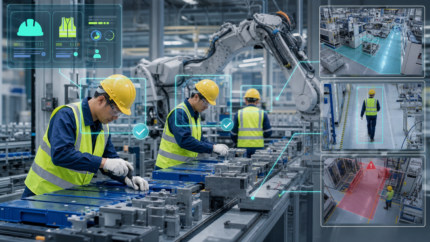 Manufacturing & Industrial Plants Camsense AI visual